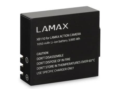 Lamax LMXBATX batteripakke Lamax X3.1 Atlas, Lamax X7.1 NAOS, Lamax X8.1 Sirius, Lamax X8 Electra, Lamax X9.1, Lamax X10.1