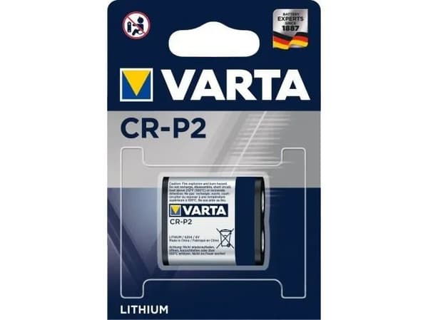 Varta Professional - Kamerabatteri CR-P2 - Li - 1600 mAh