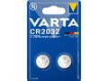 Pikkukuva 1 / 5: Varta 06032, Kertakäyttöinen akku, CR2032, Litium, 3 V, 2 kpl, 230 mAh