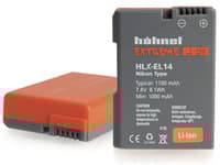 Hähnel Extreme HLX-EL14 - Akku - Li-Ion - 1100 mAh - Nikon D3200, D5100, D5200, D5300, D5500, D5600, Df; Coolpix P7000, P7100, P7700, P7800 - Nikon D