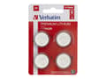Miniatyrbilde 1 av 5: Verbatim CR2430 - Engangsbatteri - CR2430 - Litium - 3 V - 4 stk(er) - Sølv (49534)