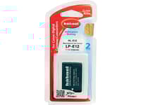 Hähnel HL-E12 - Batteri - Li-Ion - 800 mAh - for Canon EOS 100D, Kiss M, Kiss M2, Kiss X7, M, M10, M100, M2, M50, Rebel SL1; PowerShot SX70