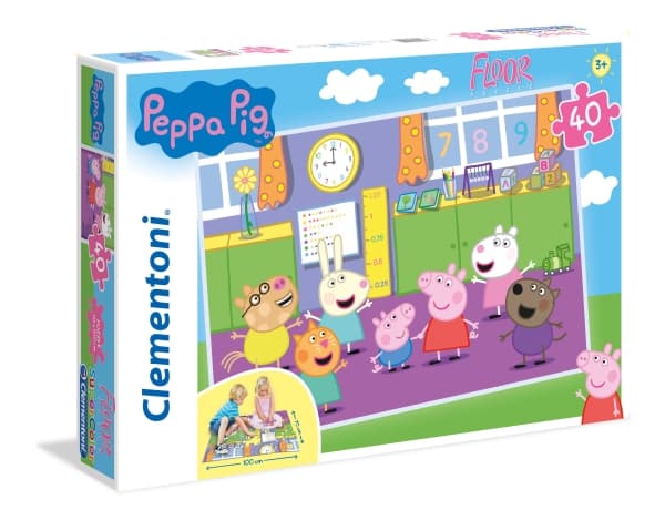 Clementoni Peppa Pig, 40 pezzi, 40 stykker, Barn, 3 år
