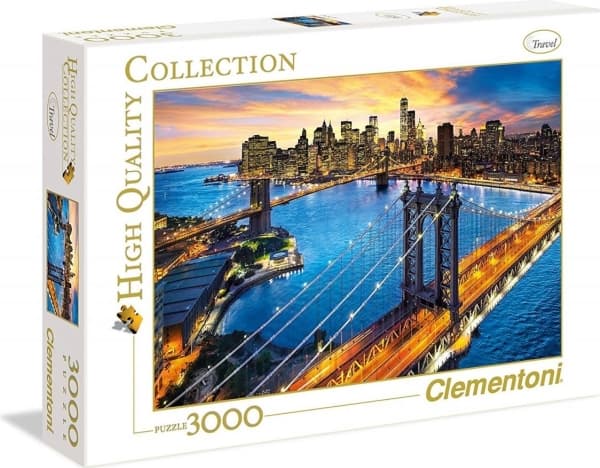 Clementoni High Quality Collection - New York - puslespill - 3000 deler