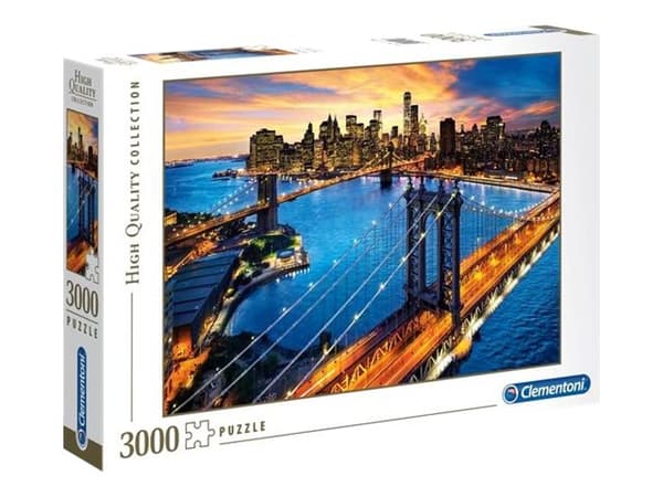 Clementoni High Quality Collection - New York - puslespill - 3000 deler