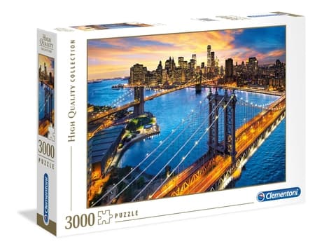 Clementoni High Quality Collection - New York - puslespill - 3000 deler