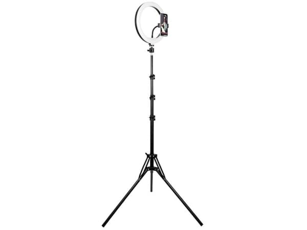 Ringlampe Tracer Ringlampe RING 30cm med stativ 210 cm Tracer