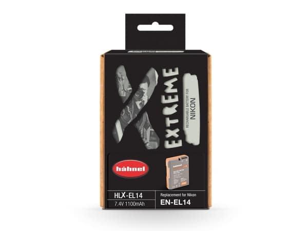 Hahnel HLX-EL14 Extreme Battery (EN-EL14), Nikon, 1100 mAh, 7,4 V, Litiumioni (Li-Ion)