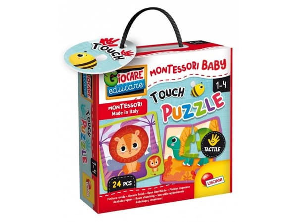 Lisciani Montessori Baby touch pussel
