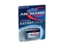 Ansmann 5020032, Kertakäyttöinen akku, Litium, 6 V, 2 kpl, Musta, -40 - 60 °C