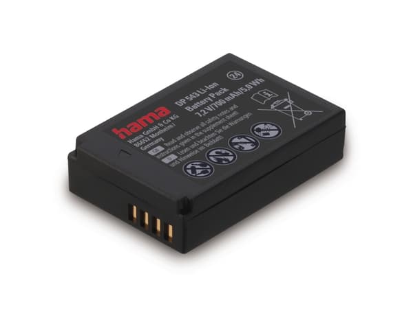 Hama DP 543, Canon, 700 mAh, 7,2 V, Lithium-Ion (Li-Ion)