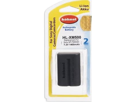 Hahnel HL-XM500, 1500 mAh, 7,2 V, Lithium-Ion (Li-Ion)