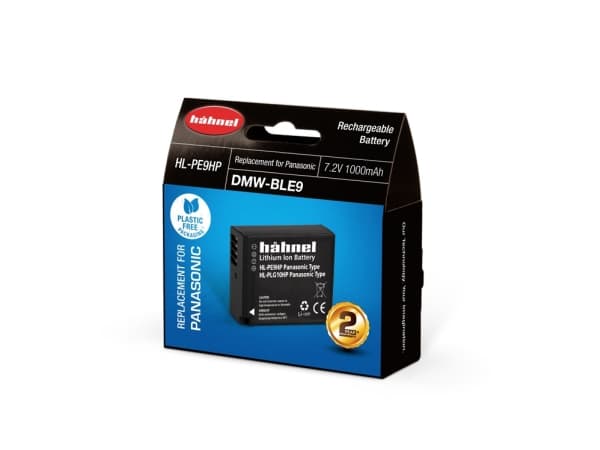 Hahnel HL-PE9HP (DMW-BLE9), 1000 mAh, 7,2 V, Lithium-Ion (Li-Ion)