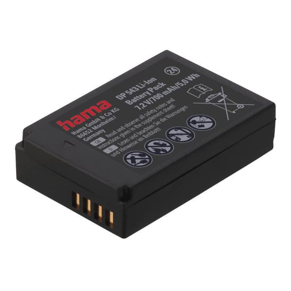 Hama DP 543 Li-Ion -akku Canon LP-E12:lle (00077543)