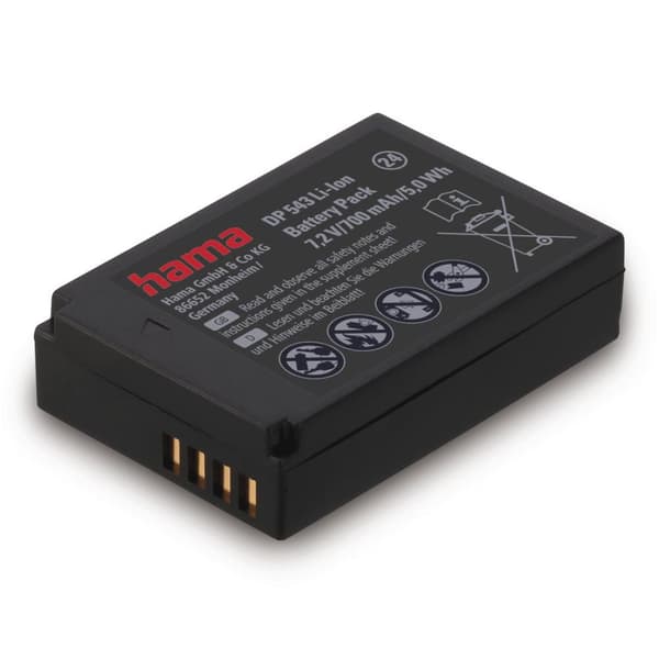 Hama DP 543 Li-Ion batteri til Canon LP-E12 (00077543)