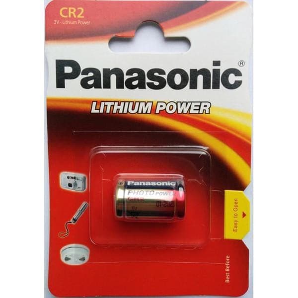 Panasonic Photo Lithium Battery CR-2 - 1 stk
