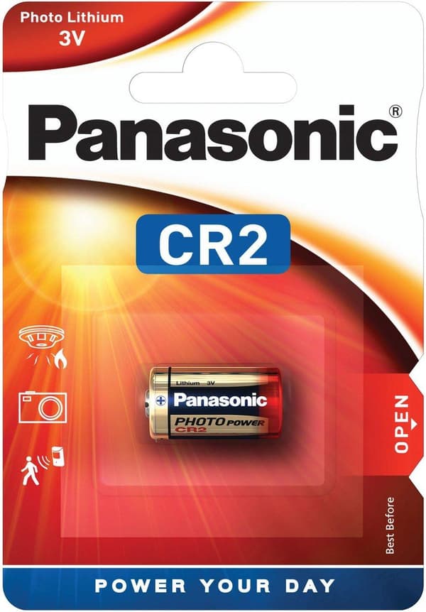 Panasonic Photo Lithium Battery CR-2 - 1 stk