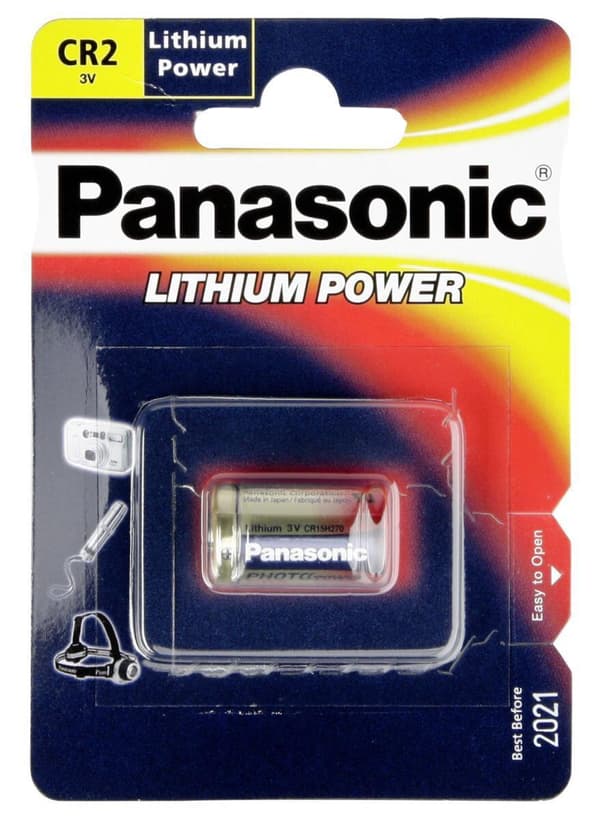 Panasonic Photo Lithium Battery CR-2 - 1 stk