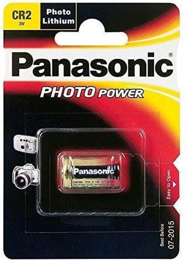 Panasonic Photo Lithium Battery CR-2 - 1 stk