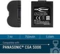 Miniatyrbillede 2 af 5: Ansmann - CGA S006 - batteri