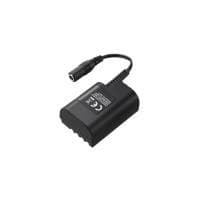 Panasonic DMW-DCC12GU - DC-kobler - til Panasonic DMW-AC8E, Lumix G DMC-GH3, DMC-GH3A, DMC-GH3H, DMC-GH4U (DMW-DCC12GU) Sort