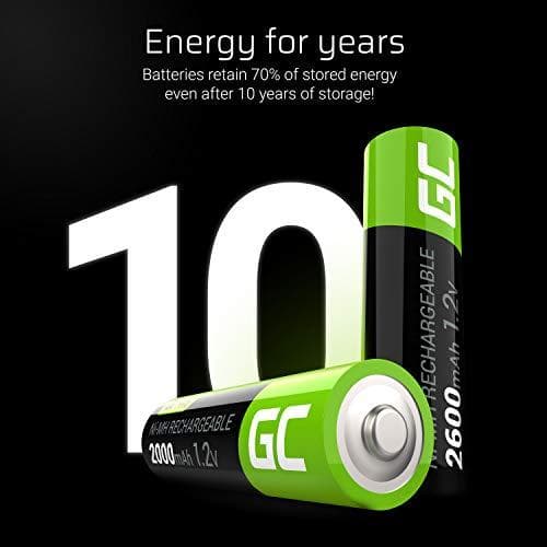 Green Cell GR01 husholdningsbatteri Genopladeligt batteri AA Nikkel-metalhydrid (NiMH)