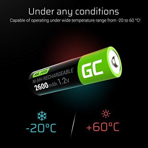 Green Cell GR01 husholdningsbatteri Genopladeligt batteri AA Nikkel-metalhydrid (NiMH)