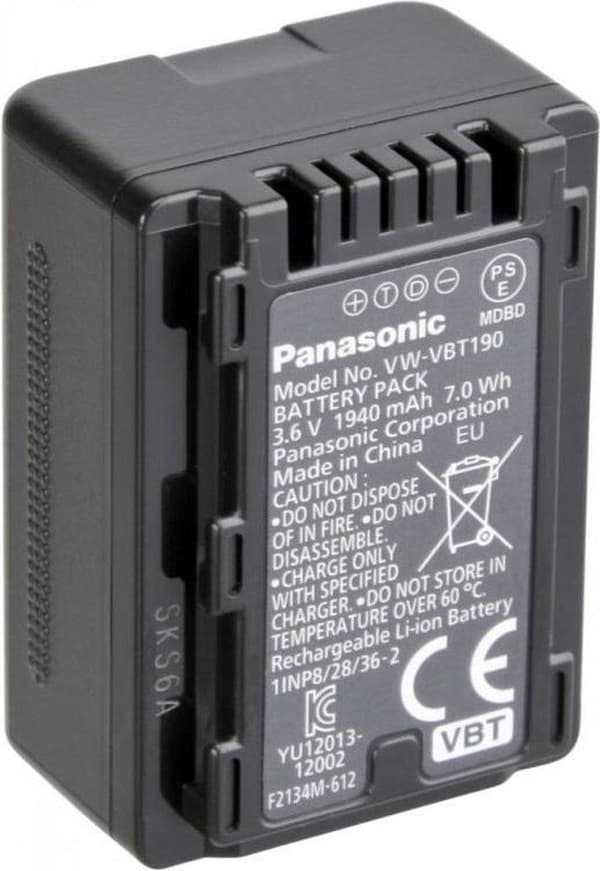 Panasonic batteri VW-VBT190