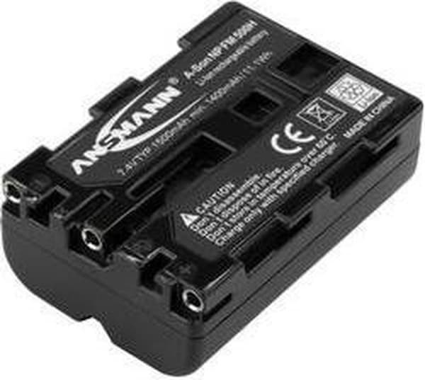 Ansmann A-Son NP FM 500H Lithium-Ion (Li-Ion) 1500mAh 7,4V genopladeligt batteri