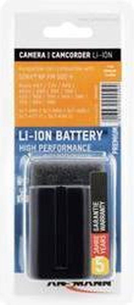 Ansmann A-Son NP FM 500H Lithium-Ion (Li-Ion) 1500mAh 7,4V genopladeligt batteri