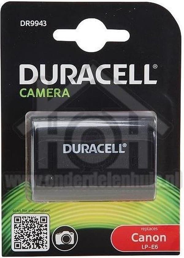 Duracell kamera batteri Canon (LP-E6)