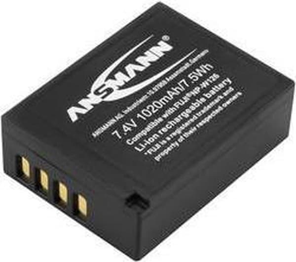 Ansmann A-FUJ NP-W 126 Lithium-Ion 1020mAh 7,4V genopladeligt batteri