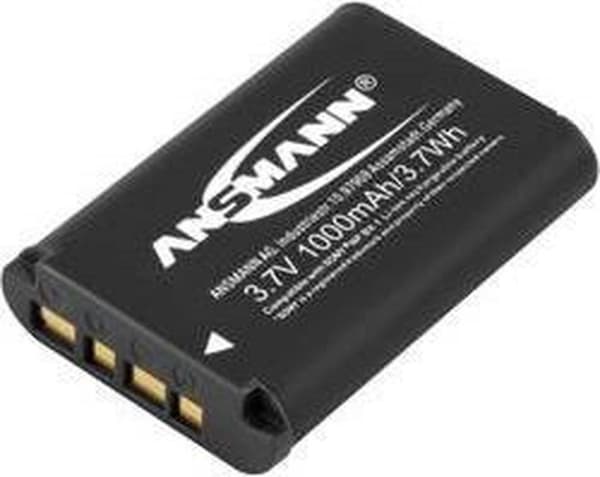 Ansmann 1400-0041 Lithium-Ion 1000mAh 3,7V genopladeligt batteri/batteri