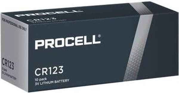 Procell Lithium CR123 / 3 Volt - 10 pakke -