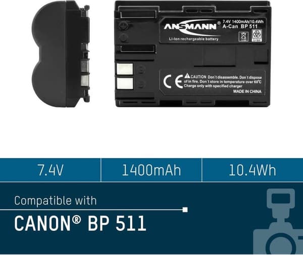 Ansmann - BP 511 - batteri