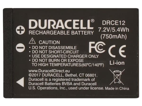 Duracell - Akku - Li-Ion - 800 mAh - Canon EOS 100D, Kiss M, Kiss X7, M, M10, M100, M2, M50, Rebel SL1, PowerShot SX70