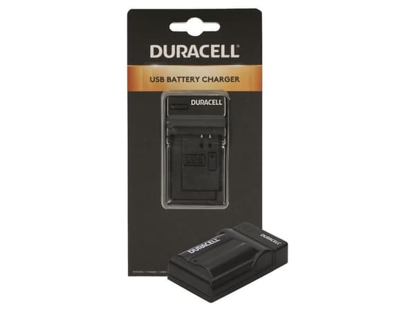 Duracell DRN5922 Oplader med USB-kabel Sort