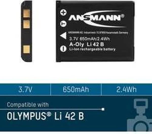 Ansmann - Li 42B / 40B - batteri