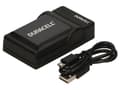 Miniatyrbillede 2 af 4: Duracell DRN5930 Batterioplader Sort Indendørs Batterioplader
