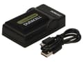 Miniatyrbillede 2 af 4: Duracell DRS5965 Oplader med USB-kabel