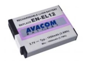 AVACOM EN-EL12, Nikon, 1050 mAh, 3,7 V, Lithium-Ion (Li-Ion)