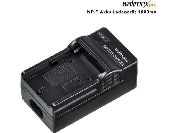 Walimex pro NP-F akkulaturi 1000mA (23272)