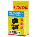 Miniatyrbillede 5 af 5: EN-EL12 Batteri til Nikon Coolpix S9700/S9500/S9400/S9300/S9100/S9100/S8200/S610/S620/S630/S8100/P300