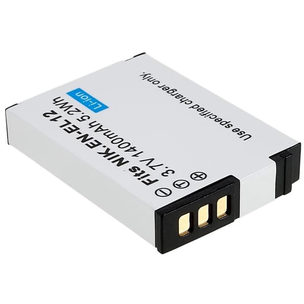 EN-EL12 Batteri til Nikon Coolpix S9700/S9500/S9400/S9300/S9100/S9100/S8200/S610/S620/S630/S8100/P300