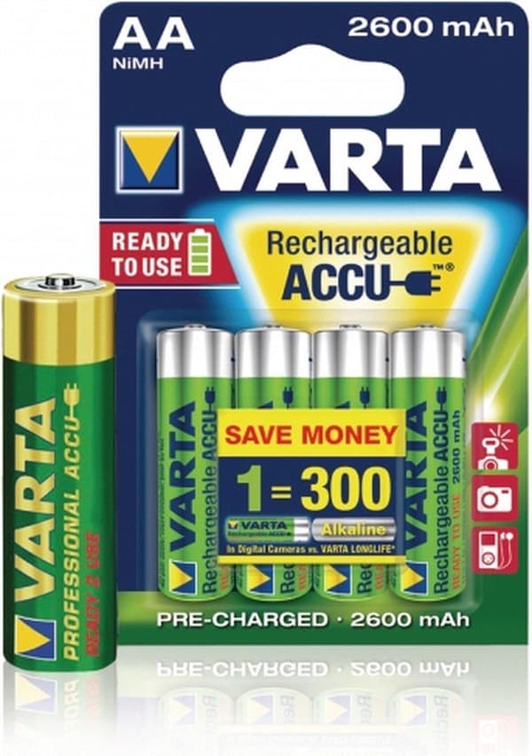Varta 05716 Genopladeligt batteri AA Nikkelmetalhydrid (NiMH)