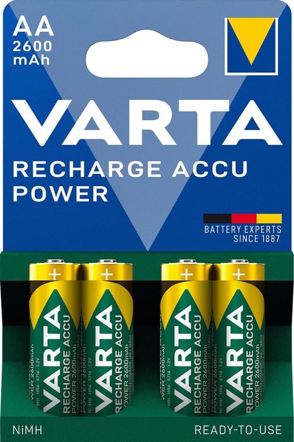 Varta 05716 Genopladeligt batteri AA Nikkelmetalhydrid (NiMH)