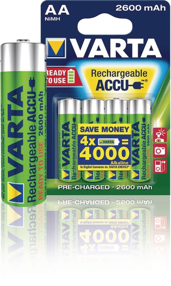 Varta 05716 Genopladeligt batteri AA Nikkelmetalhydrid (NiMH)