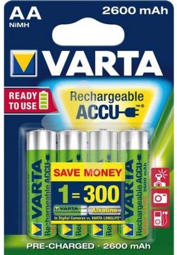 Varta 05716 Genopladeligt batteri AA Nikkelmetalhydrid (NiMH)