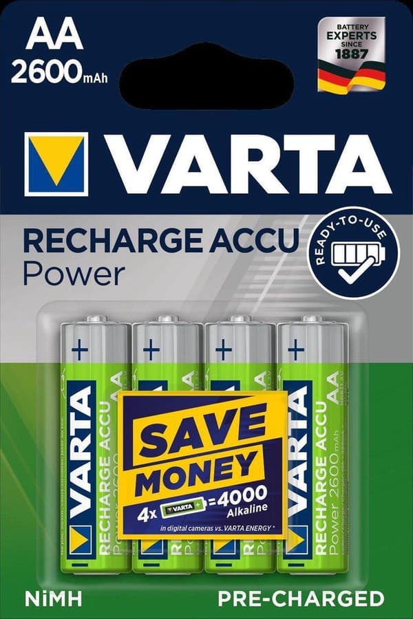Varta 05716 Genopladeligt batteri AA Nikkelmetalhydrid (NiMH)