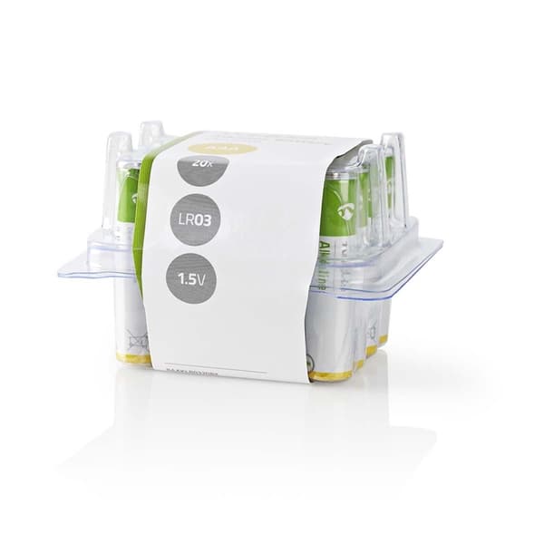 Nedis Alkaline Batteri AAA | 1.5 V DC | 20-Pakke